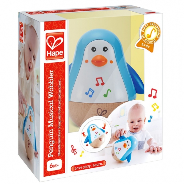 Hape - Музикална играчки пингвин